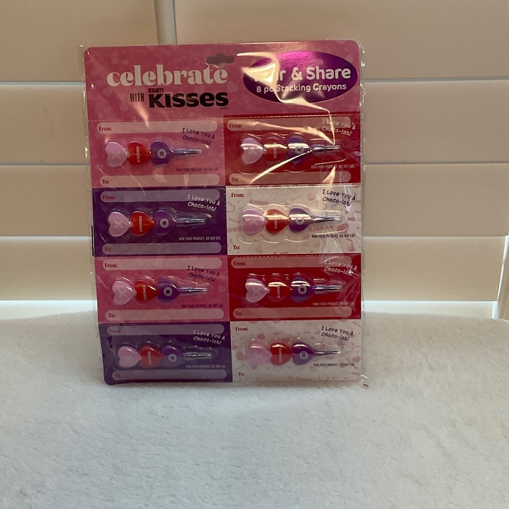 Holiday Crayons - Red, Purple, Pink